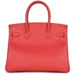 PRE-OWNED HERMÈS BIRKIN 30 ROSE JAIPUR EPSOM PALLADIUM HARDWARE