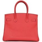 PRE-OWNED HERMÈS BIRKIN 30 ROSE JAIPUR EPSOM PALLADIUM HARDWARE