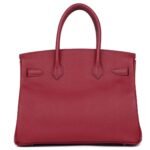HERMÈS BIRKIN 30 ROUGE GRENAT EPSOM PALLADIUM HARDWARE