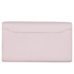 HERMÈS CONSTANCE WALLET TO GO MAUVE PALE EVERCOLOR PALLADIUM HARDWARE