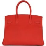 HERMÈS BIRKIN 30 CAPUCINE TOGO GOLD HARDWARE