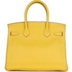 HERMÈS BIRKIN 30 JAUNE DE NAPLES TAURILLON NOVILLO ROSE GOLD HARDWARE