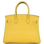 HERMÈS BIRKIN 30 JAUNE DE NAPLES NOVILLO GOLD HARDWARE
