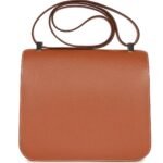 HERMÈS CONSTANCE 24 GOLD MADAME AND LIZARD PALLADIUM HARDWARE