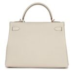 PRE-OWNED HERMÈS KELLY RETOURNE 32 CRAIE TOGO GOLD HARDWARE