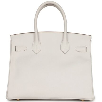 HERMÈS BIRKIN 30 GRIS PALE EPSOM GOLD HARDWARE