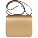 HERMÈS CONSTANCE 18 DORE CHAMKILIGHT CHEVRE PERMABRASS HARDWARE