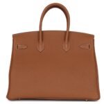 HERMÈS BIRKIN 35 GOLD TOGO GOLD HARDWARE