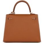 HERMÈS KELLY SELLIER 25 GOLD EPSOM GOLD HARDWARE