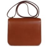 HERMÈS CONSTANCE 18 FAUVE BARENIA GOLD HARDWARE