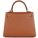 HERMÈS KELLY SELLIER 25 GOLD MADAME GOLD HARDWARE