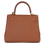 HERMÈS KELLY RETOURNE 25 GOLD TOGO GOLD HARDWARE
