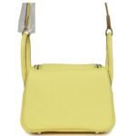 HERMÈS MINI LINDY LIMONCELLO CLEMENCE PALLADIUM HARDWARE