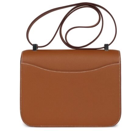 HERMÈS CONSTANCE 1-24 GOLD EPSOM PALLADIUM HARDWARE