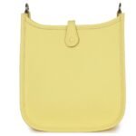 HERMÈS EVELYNE TPM LIMONCELLO CLEMENCE PALLADIUM HARDWARE
