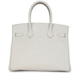 HERMÈS BIRKIN 30 GRIS PALE TOGO PALLADIUM HARDWARE