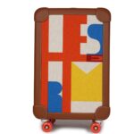 HERMÈS RMS CABINE 55 ROLLING SUITCASE MULTICOLOR CANVAS