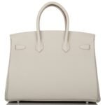 HERMÈS BIRKIN 35 GRIS PERLE TOGO PALLADIUM HARDWARE
