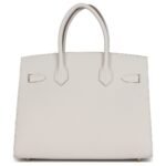 HERMÈS BIRKIN SELLIER 30 GRIS PALE EPSOM GOLD HARDWARE