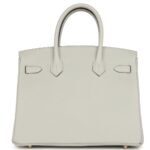 HERMÈS BIRKIN 30 GRIS NEVE TOGO GOLD HARDWARE