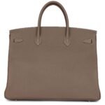 HERMÈS BIRKIN 40 ETOUPE TOGO GOLD HARDWARE