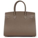 PRE-OWNED HERMÈS BIRKIN SELLIER 30 ETOUPE EPSOM GOLD HARDWARE