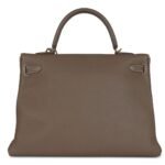 PRE-OWNED HERMÈS KELLY RETOURNE 35 ETOUPE TOGO GOLD HARDWARE