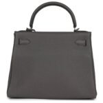 HERMÈS KELLY RETOURNE 28 ETAIN TOGO PALLADIUM HARDWARE