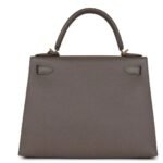 HERMÈS KELLY SELLIER 28 ETAIN EPSOM GOLD HARDWARE