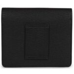 HERMÈS ROULIS SLIM WALLET BLACK CHEVRE MYSORE PALLADIUM HARDWARE