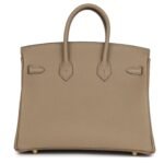 HERMÈS BIRKIN 25 BEIGE MARFA TOGO GOLD HARDWARE