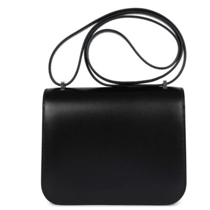 HERMÈS CONSTANCE 18 CLOUTÉ BLACK BOX PALLADIUM HARDWARE