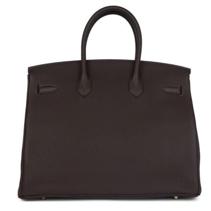 HERMÈS BIRKIN 35 ECORCE TOGO GOLD HARDWARE