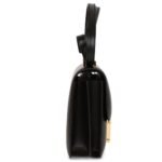 HERMÈS CONSTANCE 18 BLACK TADELAKT AND OMBRE LIZARD GOLD HARDWARE