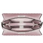 FENDI PEEKABOO ISEEU PETITE METALLIC SELLERIA BAG WITH 306 HAND-SEWN TOPSTITCHES