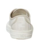 FENDI FLOW LEATHER LOW-TOPS