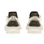 FENDI FLOW LEATHER LOW-TOPS