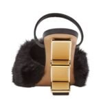 FENDI FIRST MINK HIGH-HEEL SANDALS