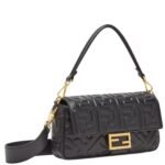FENDI BAGUETTE LEATHER BAG