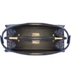FENDI PEEKABOO ISEEU SMALL DARK BLUE FF CHENILLE BAG