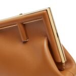 FENDI FIRST SMALL NAPPA LEATHER BAG