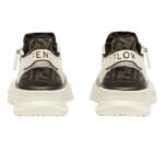 FENDI FLOW LEATHER LOW-TOPS