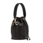 FENDI MON TRESOR LEATHER MINI BAG