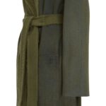 FENDI COAT DARK GREEN SHEEPSKIN COAT
