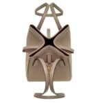 FENDI ORIGAMI MINI LEATHER BAG THAT CAN BE TRANSFORMED