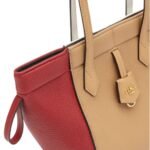 FENDI ORIGAMI MINI MULTICOLOR LEATHER BAG THAT CAN BE TRANSFORMED