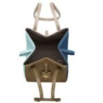 FENDI ORIGAMI MINI MULTICOLOR LEATHER BAG THAT CAN BE TRANSFORMED