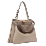 FENDI PEEKABOO SOFT MEDIUM LEATHER BAG