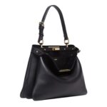 FENDI PEEKABOO SOFT MEDIUM LEATHER BAG