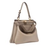 FENDI PEEKABOO SOFT MEDIUM LEATHER BAG